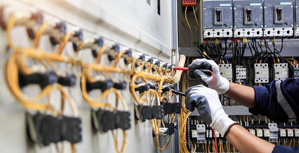 Professional Electrician technician working in Manassas, VA